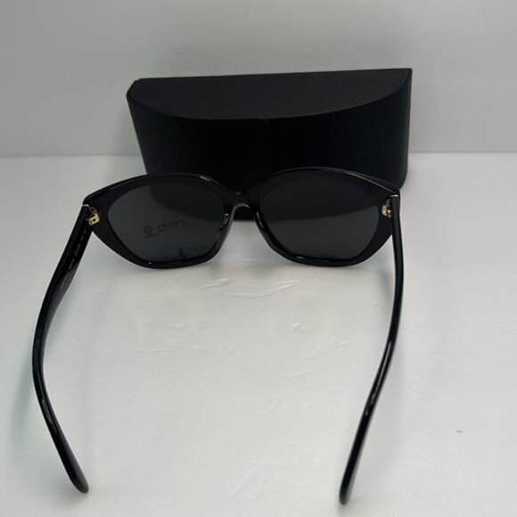 💯- New Authentic PRADA  Acetate Sunglasses SPR 16X-F Black - Picture 3 of 17